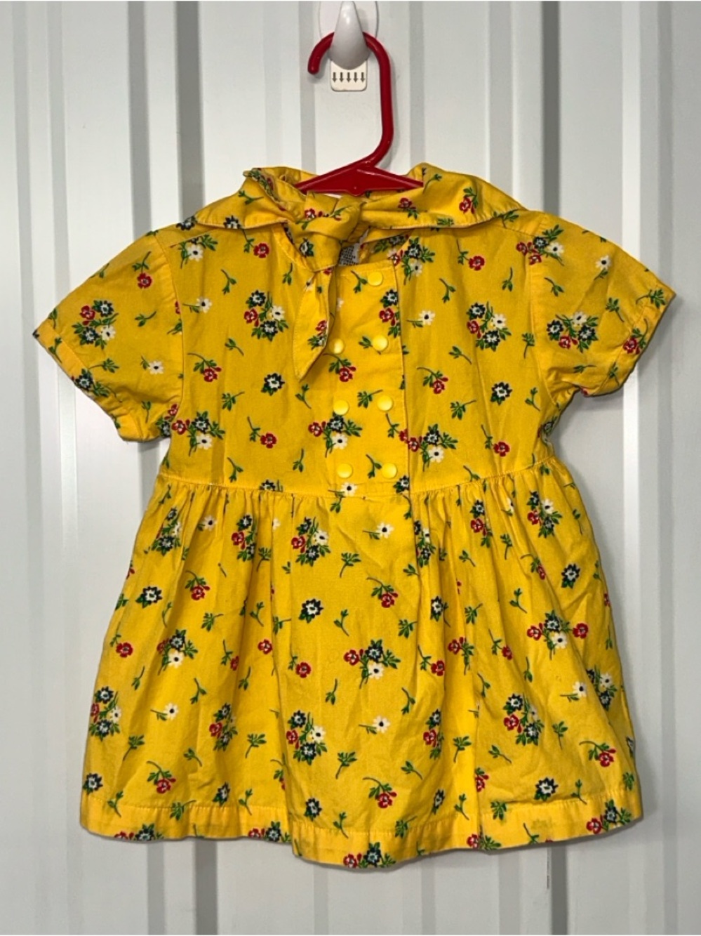Vintage Gymboree Country Meadows Dress Rainbow Tag Cottagecore Floral Infant